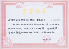 獲得全省同行業(yè)地產(chǎn)最暢銷商品榮譽證書